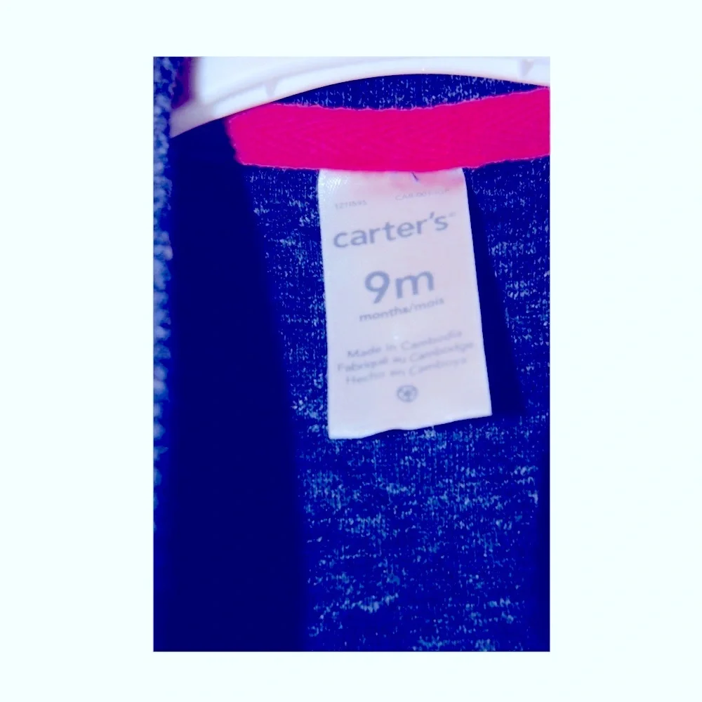 Carter's baby size 9M